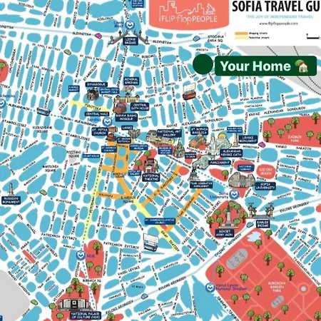 Free Parking On Premises Huge Terrace Prázdninový dům Sofie